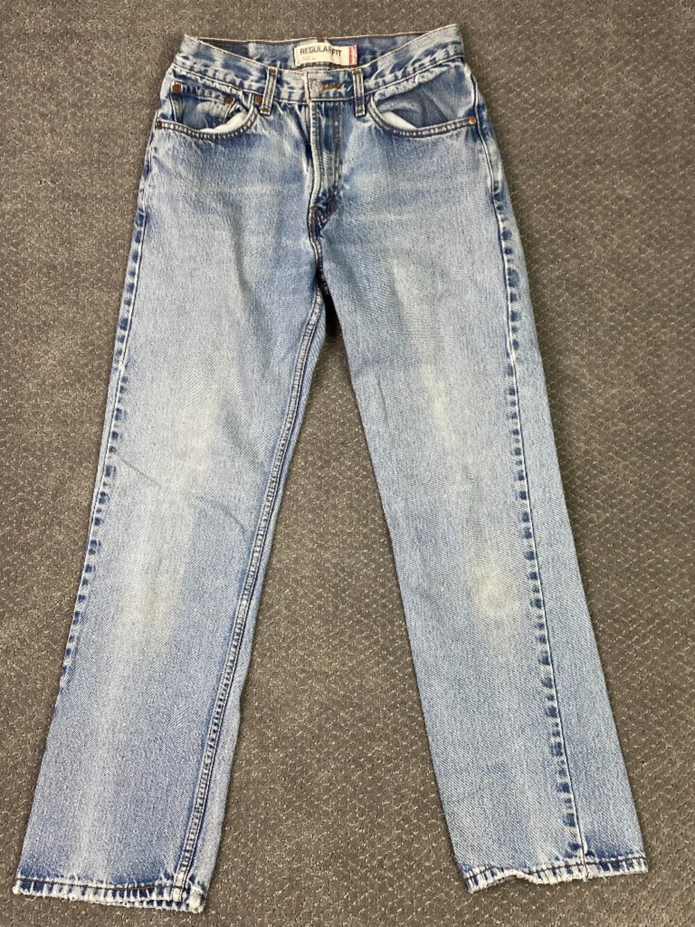 Vintage Y2K Levi's 505 Regular Fit Jeans Mens 32x34 Fit 30x31 Blue Cotton